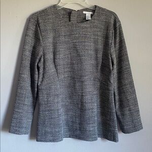 H&M Gray Long Sleeve Top